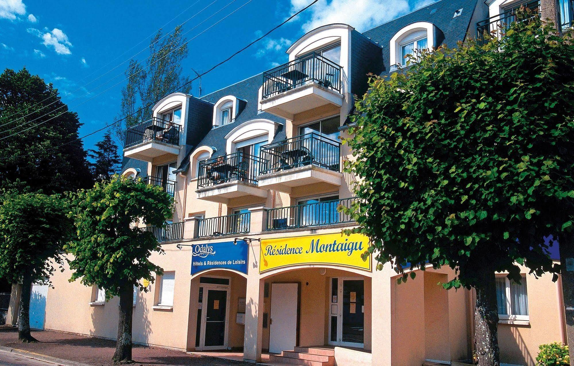 Montaigu Aparthotel Cabourg Exterior foto
